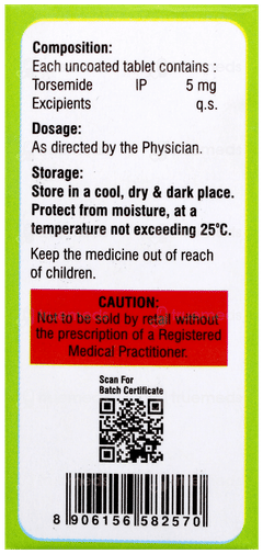 Torseheal 5Mg Tablet 10