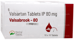 Valsabrook 80 Tablet 10 Valsabrook 80 Tablet 10