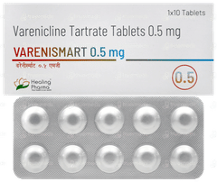 Varenismart 0.5mg Tablet 10 Varenismart 0.5mg Tablet 10