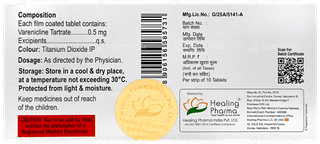 Varenismart 0.5mg Tablet 10