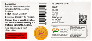 Varenismart 1mg Tablet 10