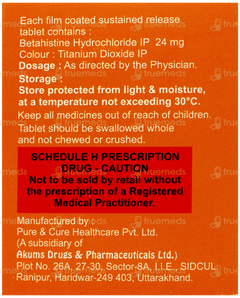 Vertihist 24 Tablet 15
