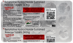 Vertihist 24 Tablet 15