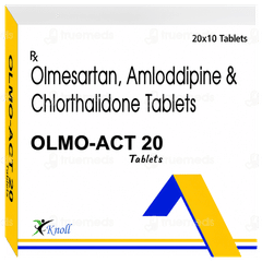 Olmo Act 20 Tablet 10 Olmo Act 20 Tablet 10