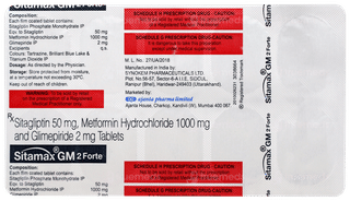 Sitamax GM 2 Forte Tablet 10
