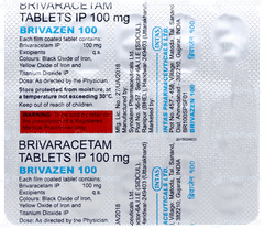 Brivazen 100 Tablet 15 Brivazen 100 Tablet 15