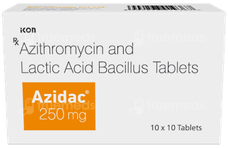 Azidac 250mg Tablet 10