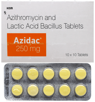 Azidac 250Mg Tablet 10