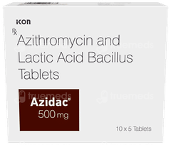Azidac 500mg Tablet 5 Azidac 500mg Tablet 5
