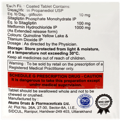 Dayflozin Trio Forte Tablet 10