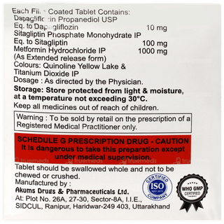 Dayflozin Trio Forte Tablet 10