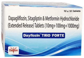 Dayflozin Trio Forte Tablet 10