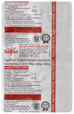 Dayflozin Trio Forte Tablet 10
