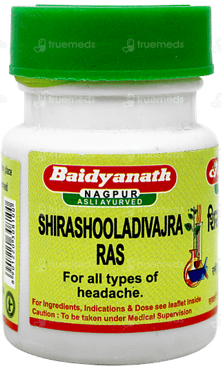 Baidyanath Shirashooladivajra Ras Tablet 40