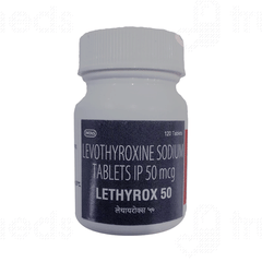 Lethyrox 50 Tablet 120 Lethyrox 50 Tablet 120