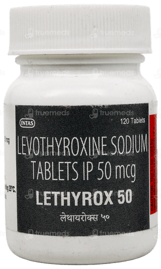 Lethyrox 50 Tablet 120