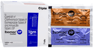 Esomac Hp 1gm Combo Tablet 6