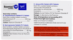 Esomac Hp 1gm Combo Tablet 6