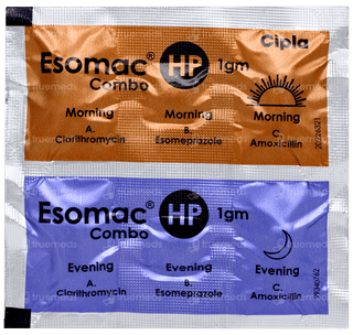 Esomac Hp 1gm Combo Tablet 6