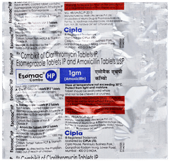 Esomac Hp 1gm Combo Tablet 6