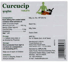 Curcucip Tablet 10