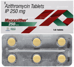 Mycoazither 250 Tablet 6 Mycoazither 250 Tablet 6