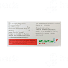 Monteluke F Tablet 10 Monteluke F Tablet 10