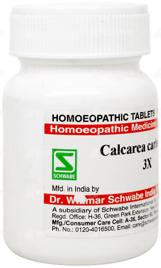 Dr Willmar Calcarea Carbonica 3x Tablet 20gm