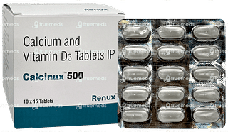 Calcinux 500 Tablet 15