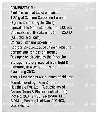 Calcinux 500 Tablet 15