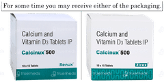 Calcinux 500 Tablet 15