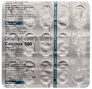 Calcinux 500 Tablet 15