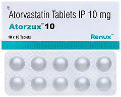 Atorzux 10 Tablet 10