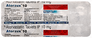 Atorzux 10 Tablet 10