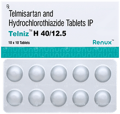 Telniz H 40/12.5 Tablet 10