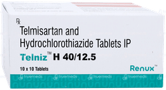 Telniz H 40/12.5 Tablet 10 Telniz H 40/12.5 Tablet 10