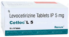 Cetloc L 5 Tablet 10 Cetloc L 5 Tablet 10