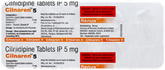 Cilnaren 5 Tablet 10 Cilnaren 5 Tablet 10