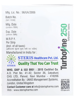 Turbofine 250 Tablet 7 Turbofine 250 Tablet 7