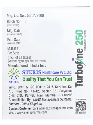 Turbofine 250 Tablet 7