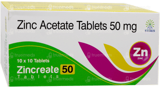 Zincreate 50 Tablet 10