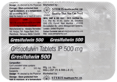 Gresifulwin 500 Tablet 10
