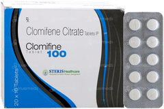 Clomifine 100 Tablet 10 Clomifine 100 Tablet 10