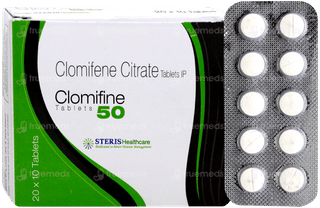 Clomifine 50 Tablet 10