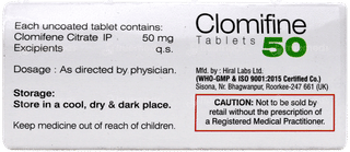 Clomifine 50 Tablet 10