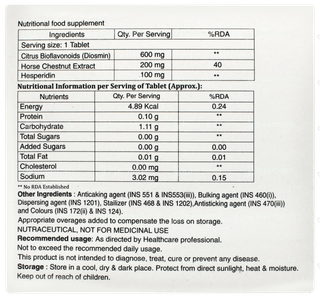 Veinflux Forte Tablet 10