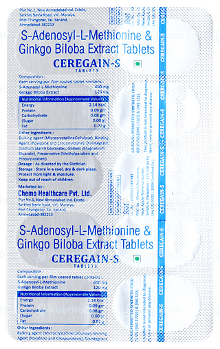 Ceregain S Tablet 10