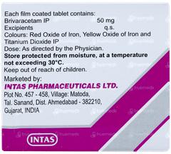 Brivazen 50 Tablet 15 Brivazen 50 Tablet 15