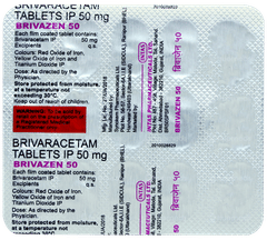 Brivazen 50 Tablet 15 Brivazen 50 Tablet 15