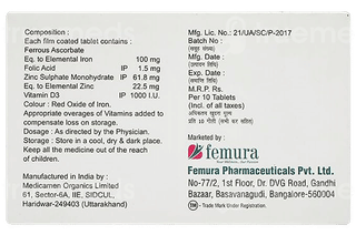 Hemoferol Xt Tablet 10